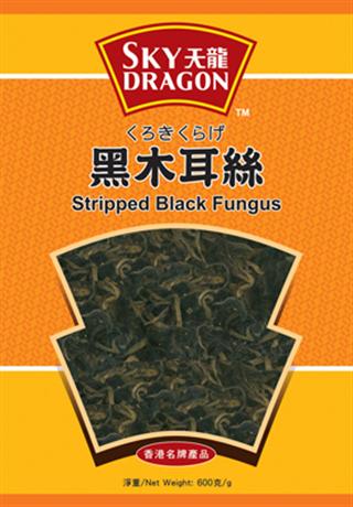 Stripped Black Fungus