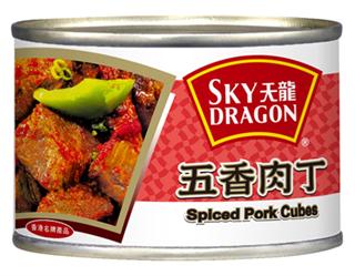 天龍五香肉丁