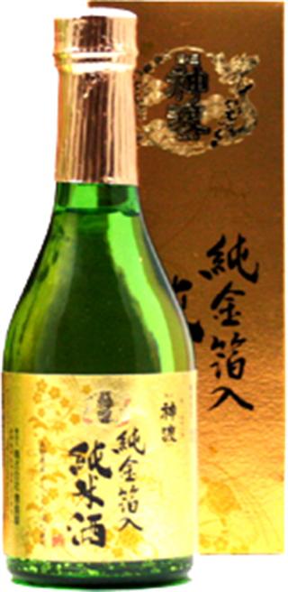 日本神渡金箔純米酒 (細)