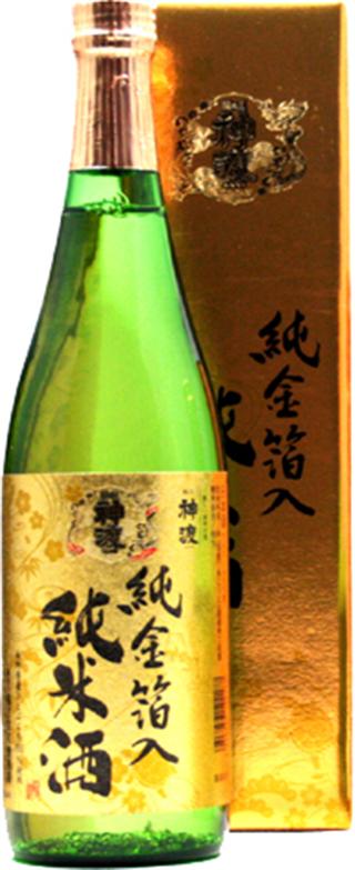 日本神渡金箔純米酒 (大)