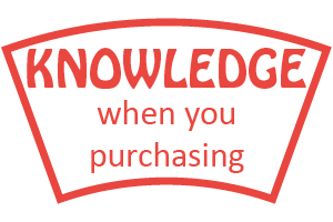 Knowledge when you purchasing